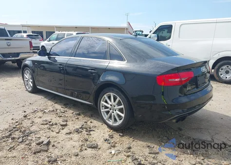 2015 Audi A4 2.0T Premium from USA, damaged, VIN WAUAFAFL6FN026671